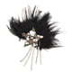 thumbnail image 3 of Broches retro, insignias, prendedores, broches, clips para traje, joyería para bar Estrella negra, 3 of 9