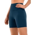 thumbnail image 1 of Shorts CRZ YOGA Naked Feeling Biker 6" Cintura Alta Azul Marino XS, 1 of 4