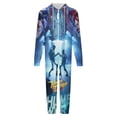 thumbnail image 4 of Henry Danger Women Men Pajamas Zipper Onesie Jumpsuit Hooded One Piece Sleepwear, 4 of 7