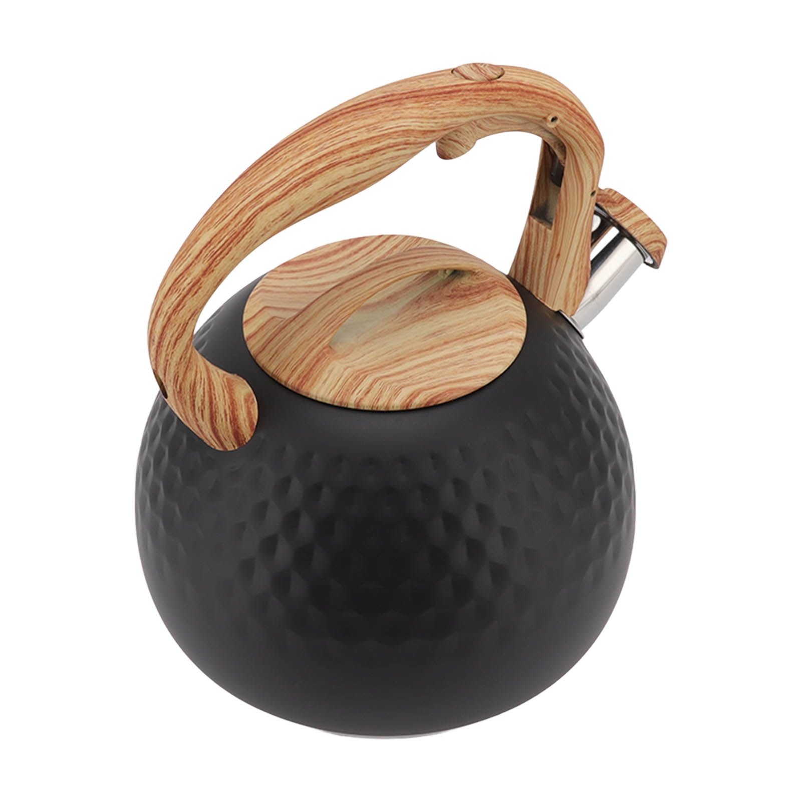 Stovetop Teapot, 3L Whistling Tea Kettle Easy To Clean Uniform Heat Distribution Time Saving For