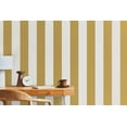 thumbnail image 3 of Fine Decor Tavish Mustard Stripe Wallpaper, 3 of 7