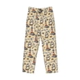thumbnail image 2 of Haiem Marine Birds And Coastal Lighthouse Men's Pajama Pants Ultra Lightweight Pjs Bottoms Sleepwear Bottom Pants With Pocket Drawstring-Small, 2 of 7