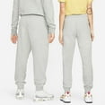 thumbnail image 2 of Nike Sportswear Club Fleece Women's Mid-Rise Joggers Color: Sanddrift/White Size: 2XL, 2 of 4