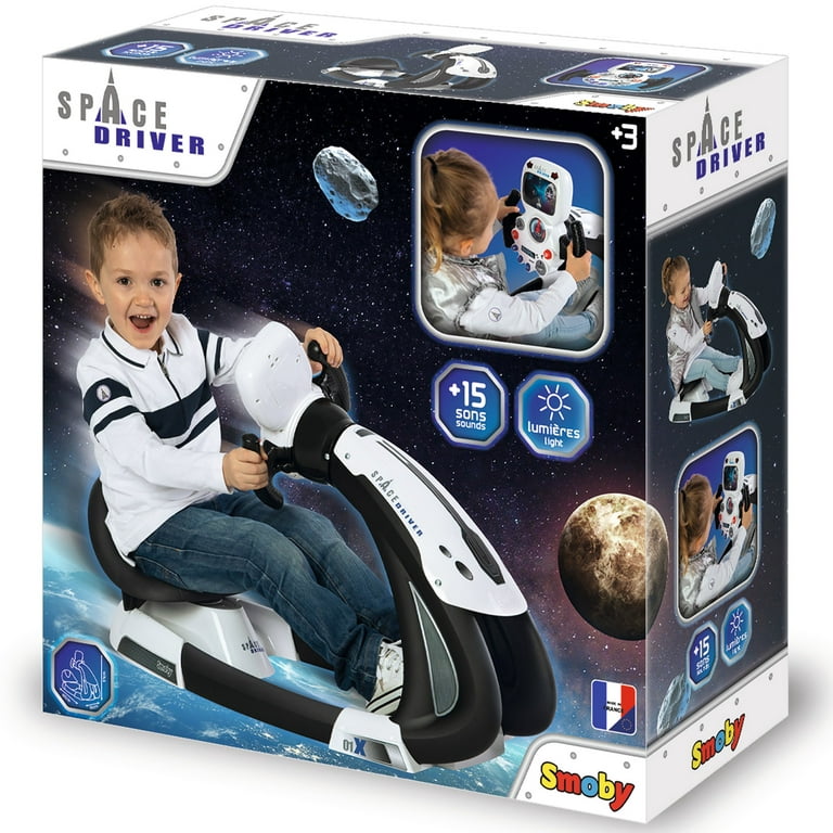 Smoby: Space Center - Cardboard Playset - Learn & Play W/The Solar System  Universe, Spaceship 15 Different Activities