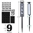 thumbnail image 4 of Upgrade Solar Home Bussiness Address Sign, House Numbers for Outside, Lighted Address Plaque Outdoor Waterproof, LED Address Numbers for Yard Home, 4 of 10