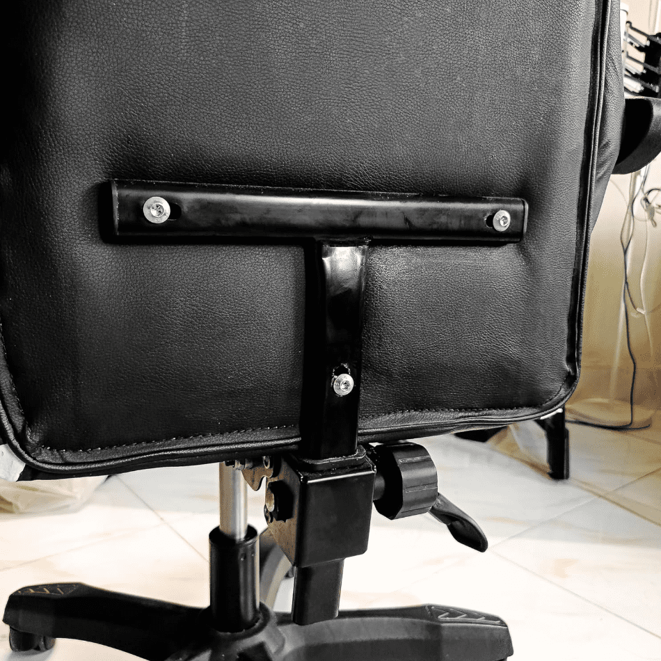 Swivel Chair Back Support Rod T Bar Iron Durable Replacement for Office Lounge Game Desk Chair