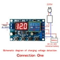 thumbnail image 3 of 2X DC 6-40V Battery Charger Control Switch Undervoltage Overvoltage Protection Board Auto Cut Off Disconnect Controller, 3 of 7