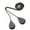 Color:Black, variant on 2pcs Ceiling Fan & Light Pull Chain Extensions Decorative Pendants with Connectors Elegant Ceiling Fan Pull Chains set