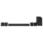 iLive IHTB142B Wireless 5.1 Channel Surround Sound 80 Watt Continuous Power Subwoofer, Black