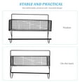 thumbnail image 4 of IFANLANDOR 1Set Metal Wall Rack Iron Rust-proof Wall Mount Shelves for Style Kitchens, 4 of 8