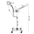 thumbnail image 3 of 2IN1 White Instant Facial Steamer with 5X Magnifying Lamp Ozone LCD Touch Keys Salon Spa Skin Care, 3 of 8