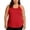 Red, variant on Diufon Workout Tank Tops for Women Plus Size Racerback Crewneck Top Soft Casual Sleeveless Sport Yoga Shirts