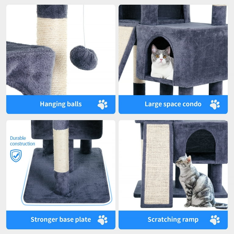 Hanging cat cheap condo walmart