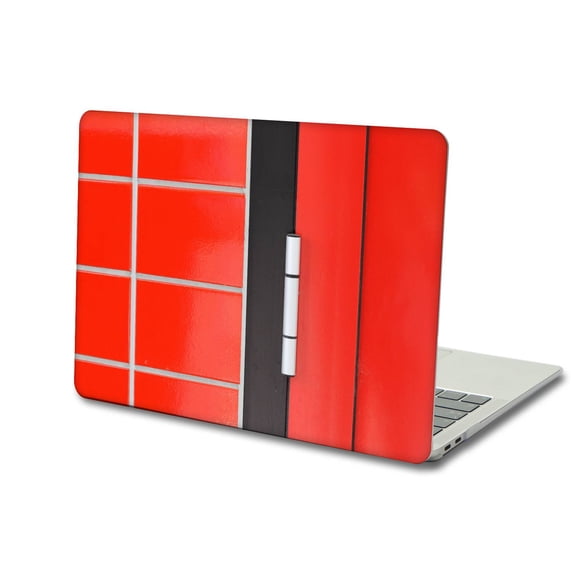 KSK KAISHEK Hard Shell Case for Newest MacBook Air 13 inch 2022/2021/2020/2019/2018 A1932/A2179/A2337 m1, Red series 0763