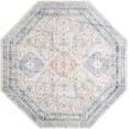 thumbnail image 2 of Rugs.com Newport Collection Rug – 7' Octagon Multi Medium Rug Perfect For Living Rooms, Kitchens, Entryways, 2 of 9