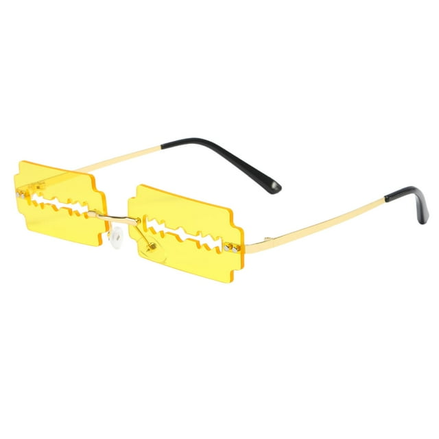 Gafas de sol divertidas Zulema Amarillo dorado