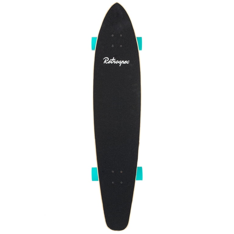 Retrospec Zed Bamboo Longboard Skateboard Complete Cruiser Walmart
