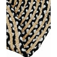 thumbnail image 2 of 2.3x4 Ft Oval Black White & Natural Jute Area Rug, Hand-Woven, Reversible, Farmhouse Boho Style, Durable & Pet-Friendly Rug for Living Room, Dining Room, and Bedroom, 2 of 5