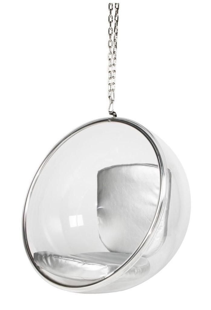 Hanging  Chair, Silver  Chain