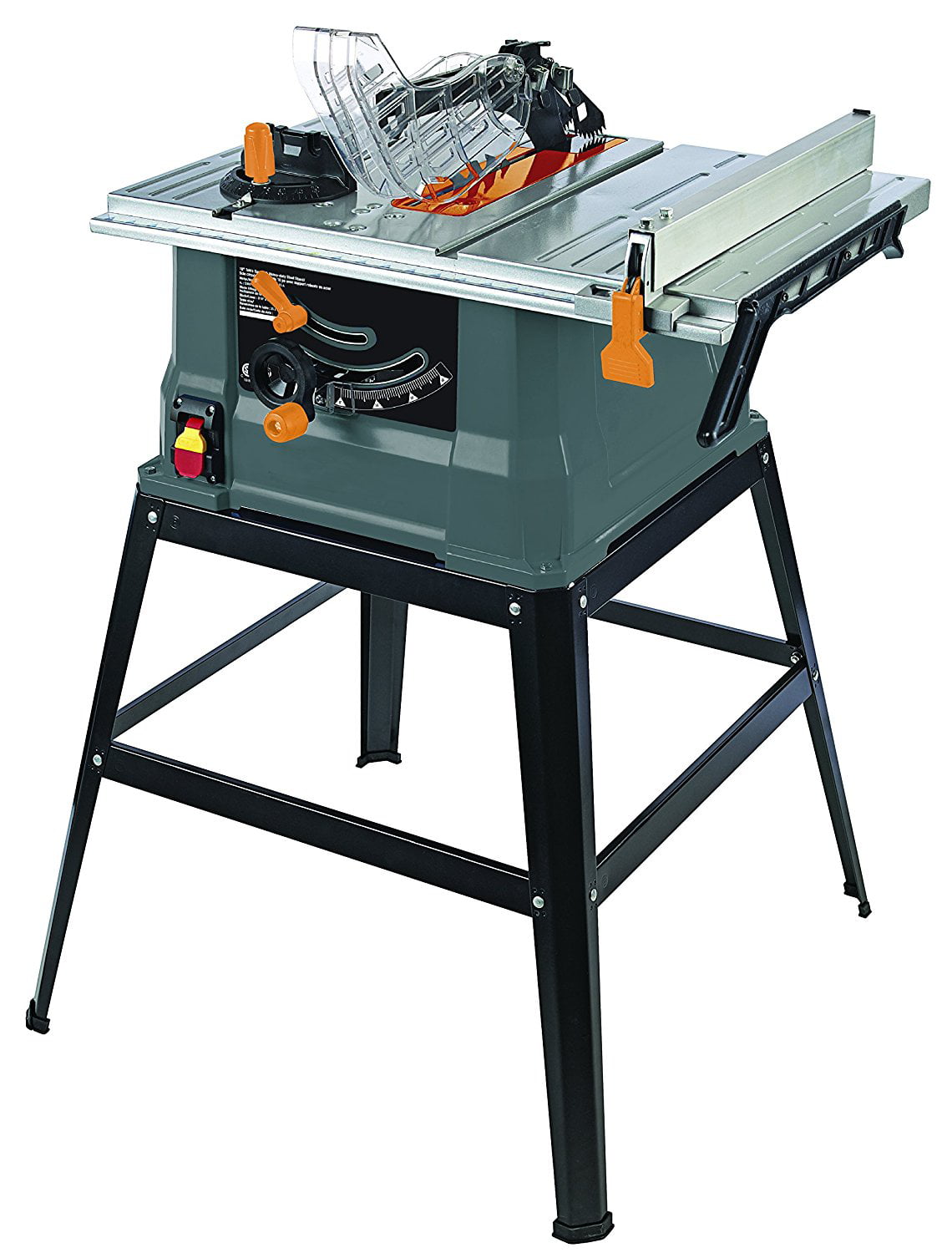 Truepower 10 Inch 15amp Table Saw W Steel Stand