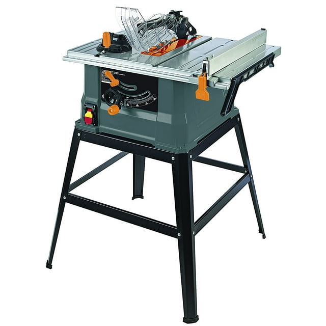 TruePower 10-Inch 15Amp Table Saw W/ Steel Stand