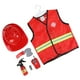 thumbnail image 4 of Disfraz de Niño de Bombero, Traje de Bombero Simulación de material de Poliéster Para Niños Para Niños Niños, 4 of 7
