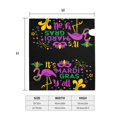 thumbnail image 5 of Balery Mardi Gras with Flamingo Mailbox Cover - Standard Size-, 5 of 9