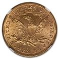 thumbnail image 3 of 1893 $10 Liberty Gold Eagle Coin MS-63 NGC CAC, 3 of 3