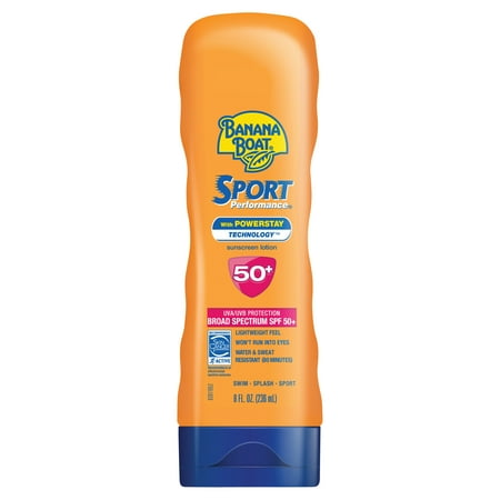 banana boat lotion sport sunscreen performance spf spectrum broad ounces balance dry shielding scent fragrance pk added walmart