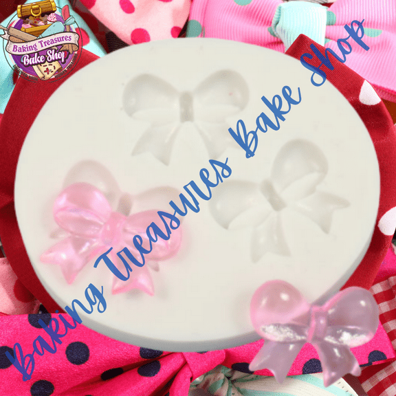 Mini Bows Trio Silicone Mold