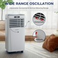 thumbnail image 2 of SUGIFT 10000 BTU 3-in-1 Portable Air Conditioner with Remote Control,White, 2 of 10