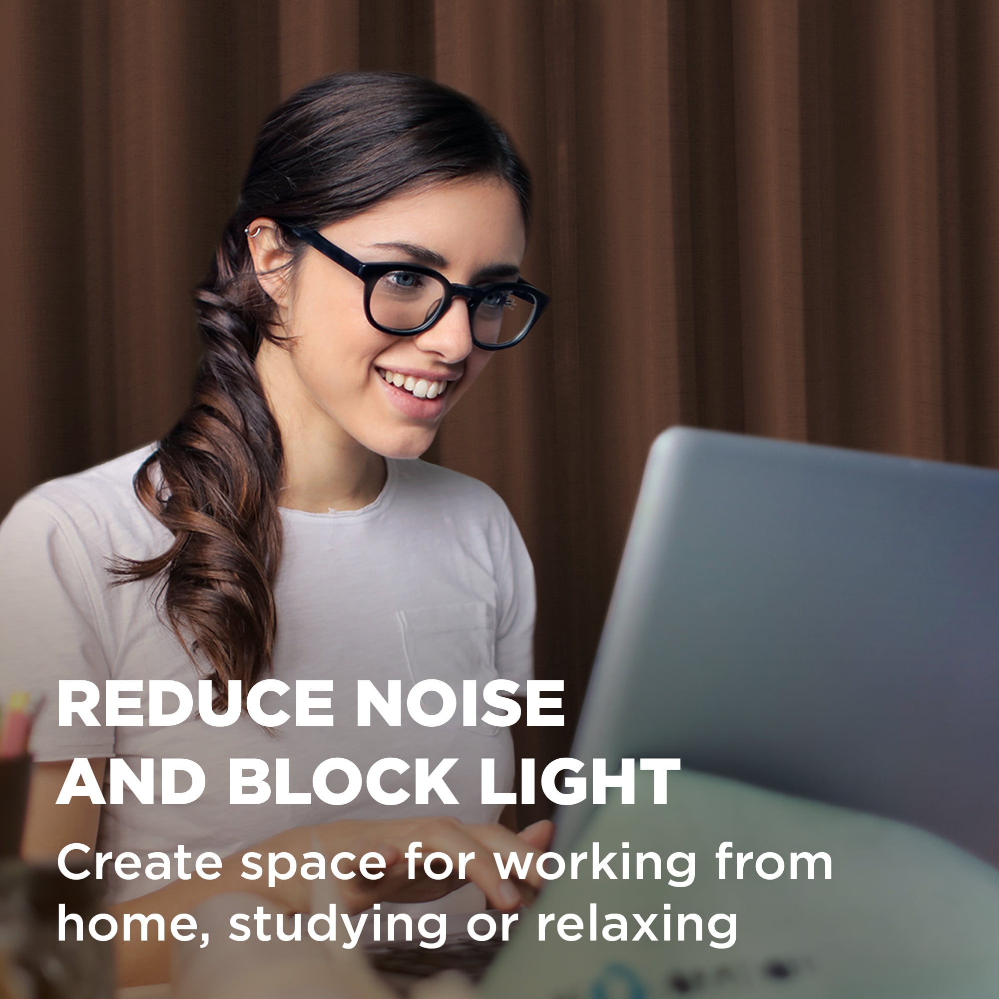 Ultimate Light Blocker Certified 100 Percent Blackout Julius Smart Curtain Window Curtain Panel