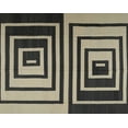 thumbnail image 1 of Ahgly Company Machine Washable Indoor Rectangle Contemporary Light French Beige Brown Area Rugs, 2' x 4', 1 of 7