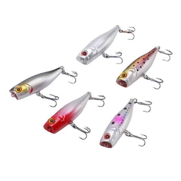 D Eyes Lifelike Swimbaits,5pcs 4.5cm/3.5g Fishing Lures Bass Hard Baits Fishing Bait Future-Proof Design
