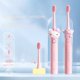 thumbnail image 4 of Cepillo de dientes eléctrico original Hello Kitty Kawaii para mujer, resistente al agua, inteligente, sónico, recargable, con cerdas suaves, 4 of 5