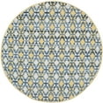 thumbnail image 4 of SAFAVIEH Montauk Irving Geometric Squares Cotton Runner Rug, Gold/Multi, 2'3" x 6', 4 of 10