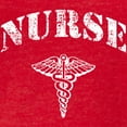 thumbnail image 3 of CafePress - Nurse Women's Dark T Shirt - Womens Football Shirt, 3 of 4