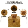 thumbnail image 6 of Home Accents Decor Countertops for Kitchen Storage Baskets with Lids Personality Shelf Dried Seaweed Plush, 6 of 6