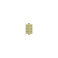thumbnail image 2 of CH2015U3-UNL 2" x 1-1/2" Hinge; with Ball Tips; Unlacquered Bright Brass Finish, 2 of 2