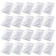 thumbnail image 3 of Ponchos de emergencia desechables de plástico transparente con capucha Juvale (para mujer), talla regular, 3 of 8