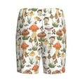 thumbnail image 2 of Haiem Mushrooms Men's Pajama Short with Soft Woven Cotton Elastic Waistband Sleep Short-X-Large, 2 of 9
