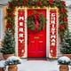 thumbnail image 5 of Decoraciones de Puerta de Navidad Cortinas de Puerta de Pareja de Navidad Personalizadas Decoración de Fiesta Cortina Bandera de Navidad Paño de Fondo Decoración de Luz de Navidad Estilo Decoraciones, 5 of 6