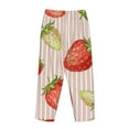 thumbnail image 5 of Fotbe Strawberries Women's Pajama Pants,Sleepwear Pants,Pj Bottoms Drawstring And Pockets-Small, 5 of 9