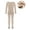 Type D Nude, variant on Oyolan Thermal Underwear for Girls Thermal Long Johns Set Dance Training Costume Type A Nude 7-10