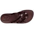 thumbnail image 5 of Holy Land Market Men/Women Biblical Jesus Leather Sandals/Slides From Jerusalem (Jerusalem Style I) (6-6.5 Women/5-5.5 Men), 5 of 7