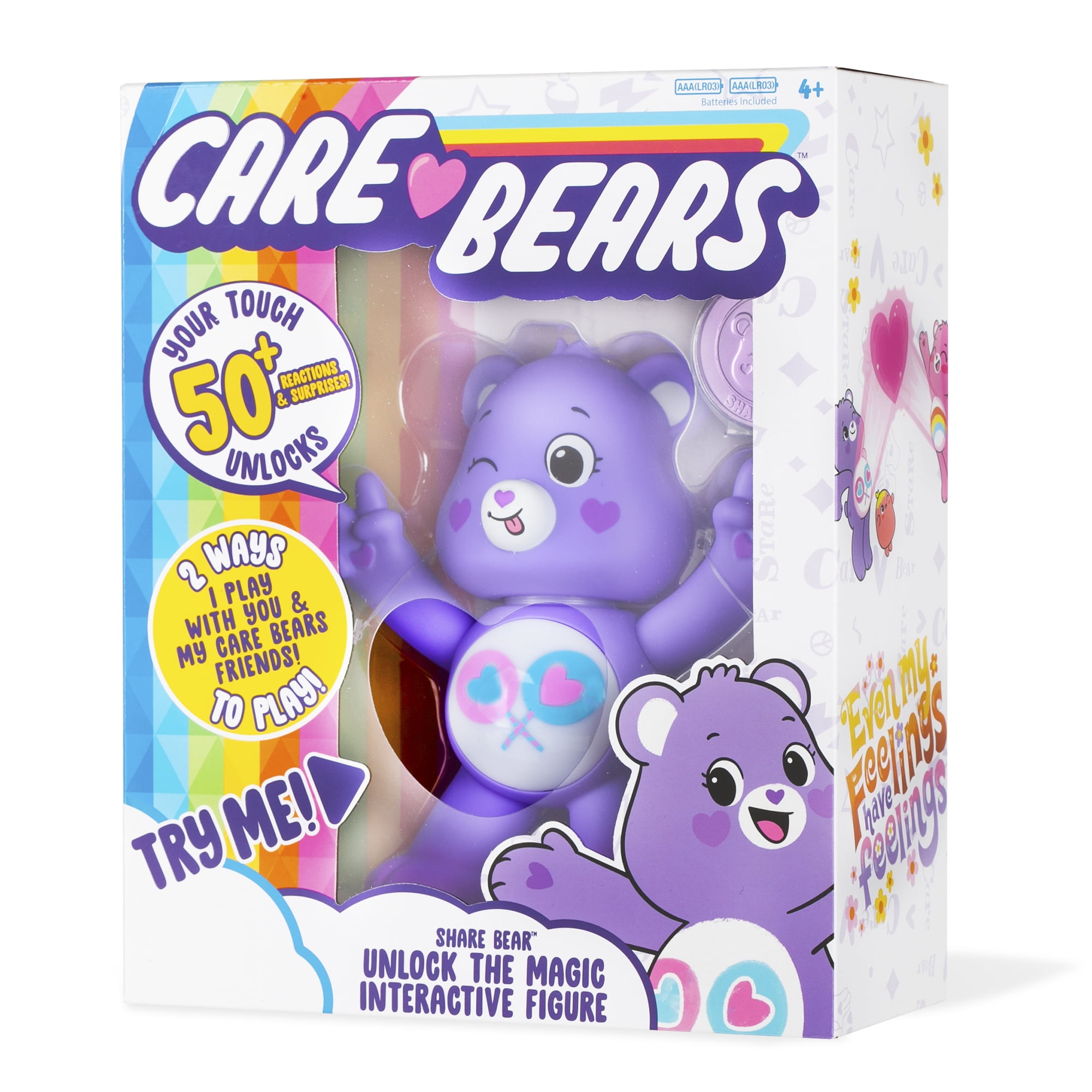 care bear figures 5 pack