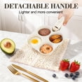 thumbnail image 2 of Vesteel 12Pcs Cookware Set, Nonstick Pots and Pans Set with Detachable Handles, Stackable Kitchen Cooking Set with Silicone Utensils Set, Induction Compatible & Oven Safe - Cream White, 2 of 8