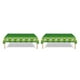 thumbnail image 2 of Naiovety 2 piezas Mantel Fiesta Cocina Mantel Escritorio Protector Camping Type2 NO2, 2 of 6