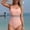 Pink, variant on Odbmxy One Piece Swimsuits for Women Plus Size Summer Racerback Bathing Suits Women Adjustable Tummy Control Black Bikinis