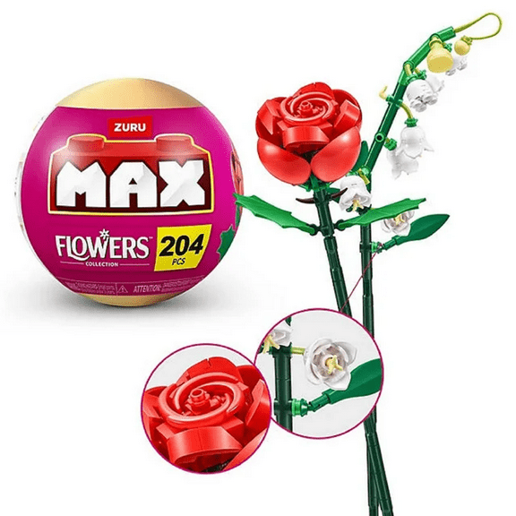 Zuru MAX Premium Building Bricks Collection, 4 Pack